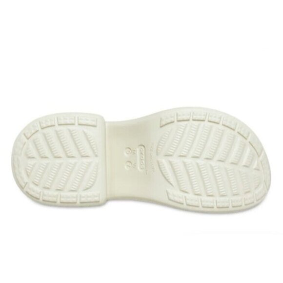 Crocs Womens Size 9 Siren Clog Platform Block High Heels Bone / White US W9/M7 - Picture 12 of 16